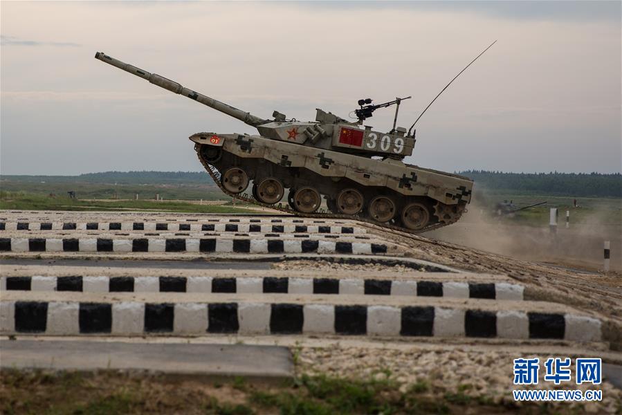 （XHDW）（2）中国“坦克两项”代表队在俄首赛告捷