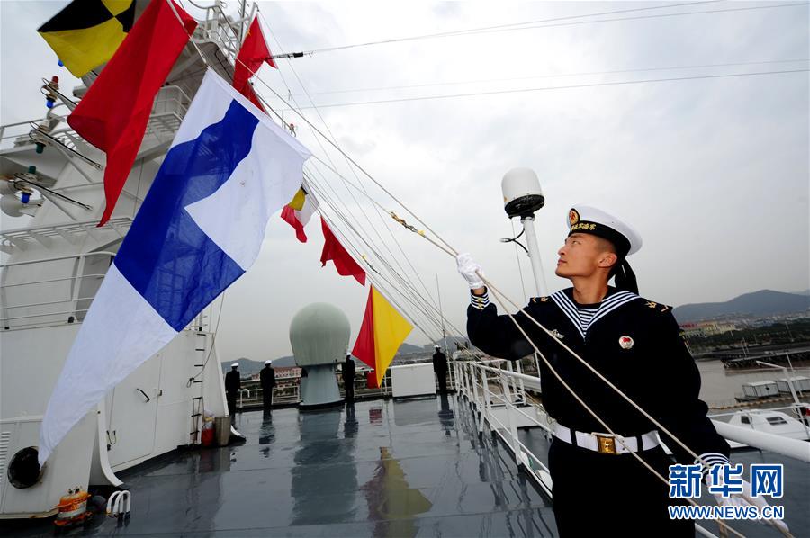 （军事）（1）海军和平方舟医院船完成“和谐使命-2017”任务凯旋