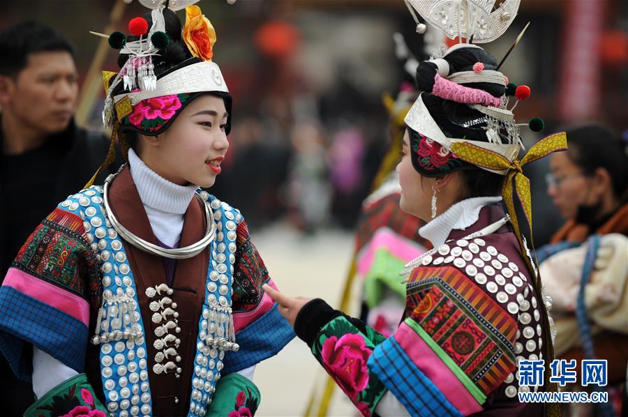 （社会）（3）贵州凯里：芦笙舞步闹新春