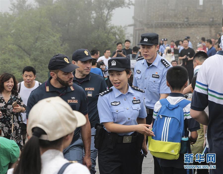 （社会）（8）中意警方启动第二次在华警务联合巡逻