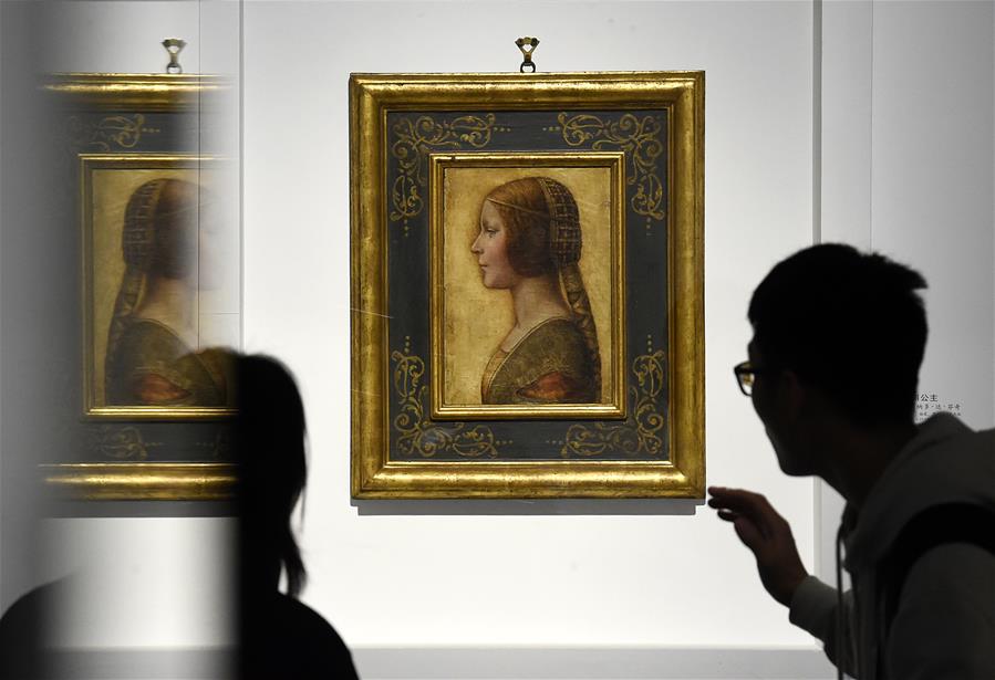 （文化）（3）《世界巨匠——意大利文艺复兴三杰》特展南京开幕