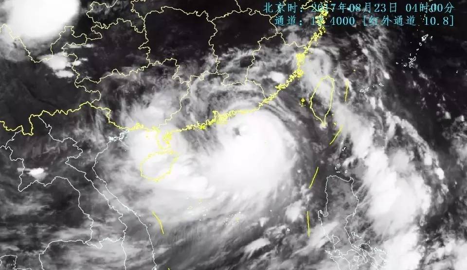 风云四号台风红色预警发布!