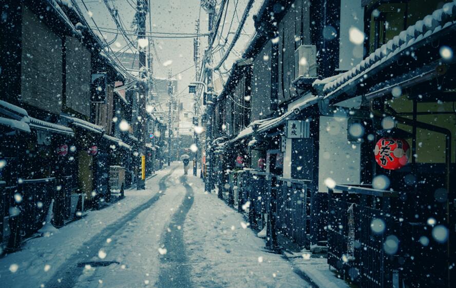 日本遇最强寒流 网友晒多地美丽雪景(组图)