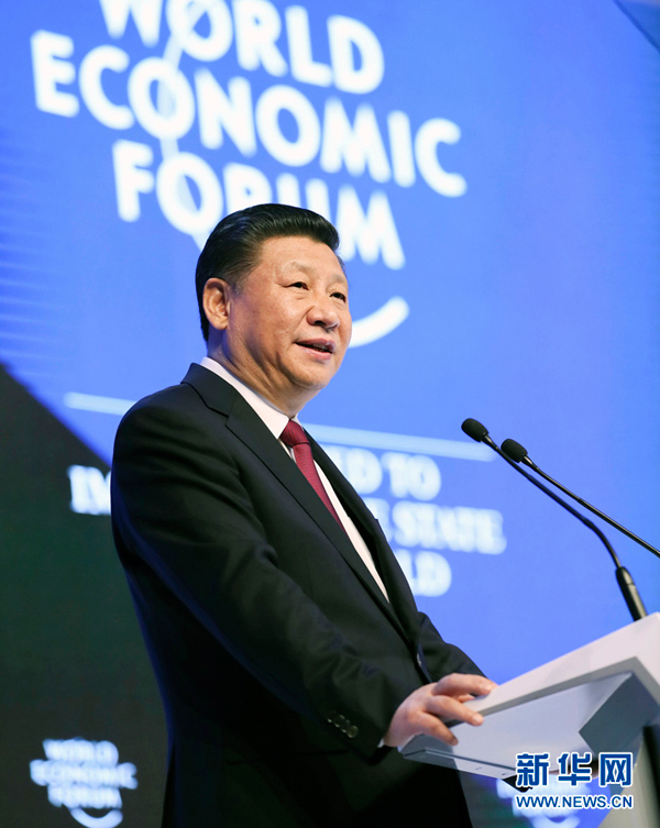 达沃斯唱响中国声音 日媒:中国为经济全球化&apos;新旗手&apos;