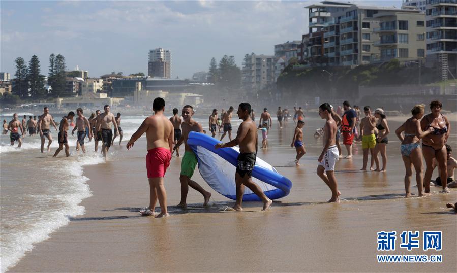 （外代一线）（7）澳大利亚东南沿海地区遭遇高温酷热天气