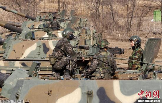 韩国联合参谋本部和韩美联合司令部开始进行代号为“关键决断”的联合军演。