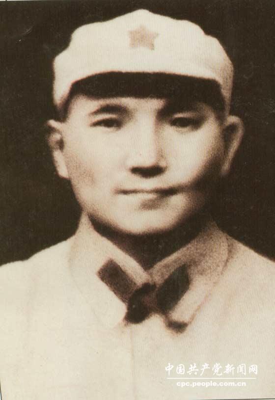1929年12月，百色起义时的邓小平