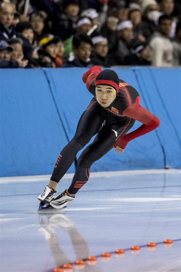 （亚冬会）（3）速度滑冰——男子500米：中国选手高亭宇夺冠