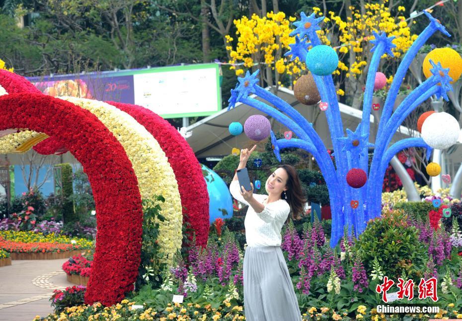 香港花卉展览即将开幕 预计入场人数达55万