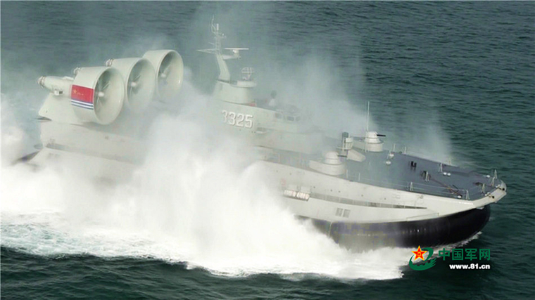 海军又一艘野牛级气垫登陆艇曝光