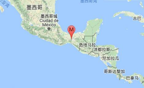 墨西哥发生5.7级地震震源深度140千米