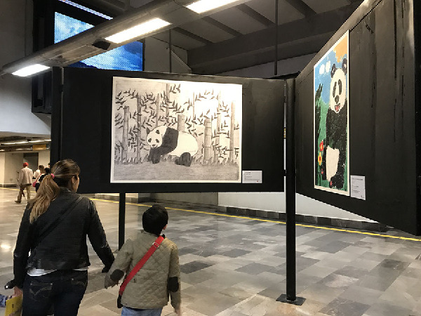 “我想象中的中国”儿童绘画惊艳墨城地铁【4】
