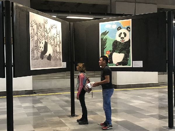 “我想象中的中国”儿童绘画惊艳墨城地铁【5】