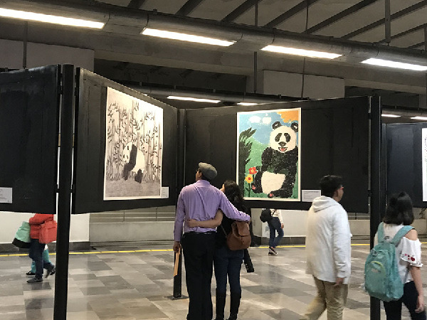 “我想象中的中国”儿童绘画惊艳墨城地铁【6】