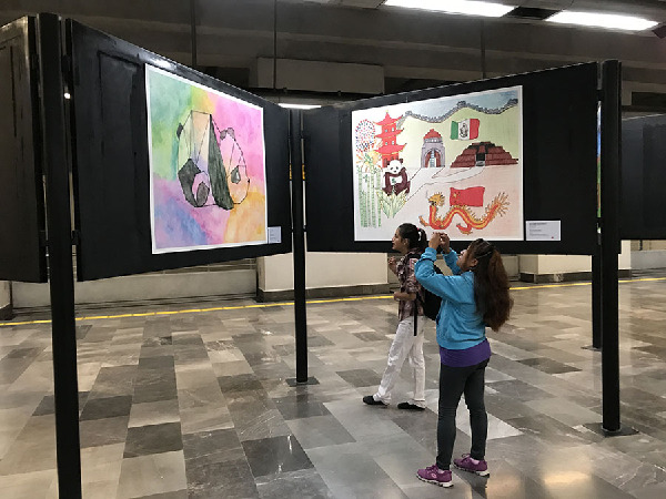 “我想象中的中国”儿童绘画惊艳墨城地铁【7】