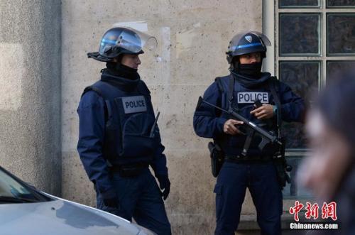 资料图：法国警方。
