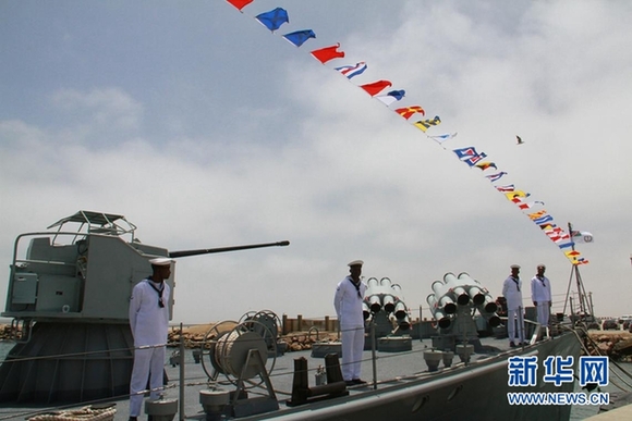 两艘中国造巡逻艇入役纳米比亚海军