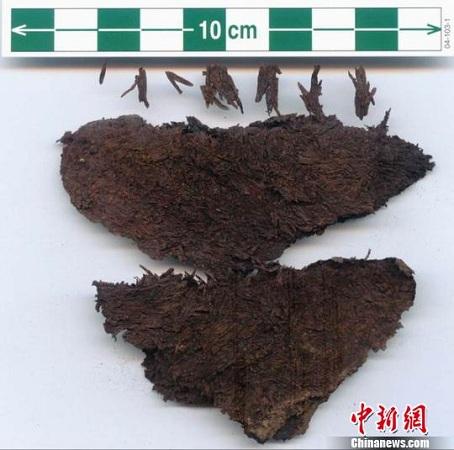 陕西省考古研究院于汉阳陵挖掘的茶叶经认证，成为世界上“最古老的茶叶”，距今有约2100年历史。