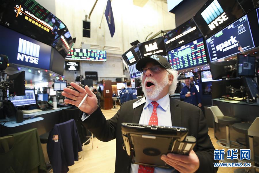 （国际）（8）纽约股市三大股指4日上涨 道指站上25000点