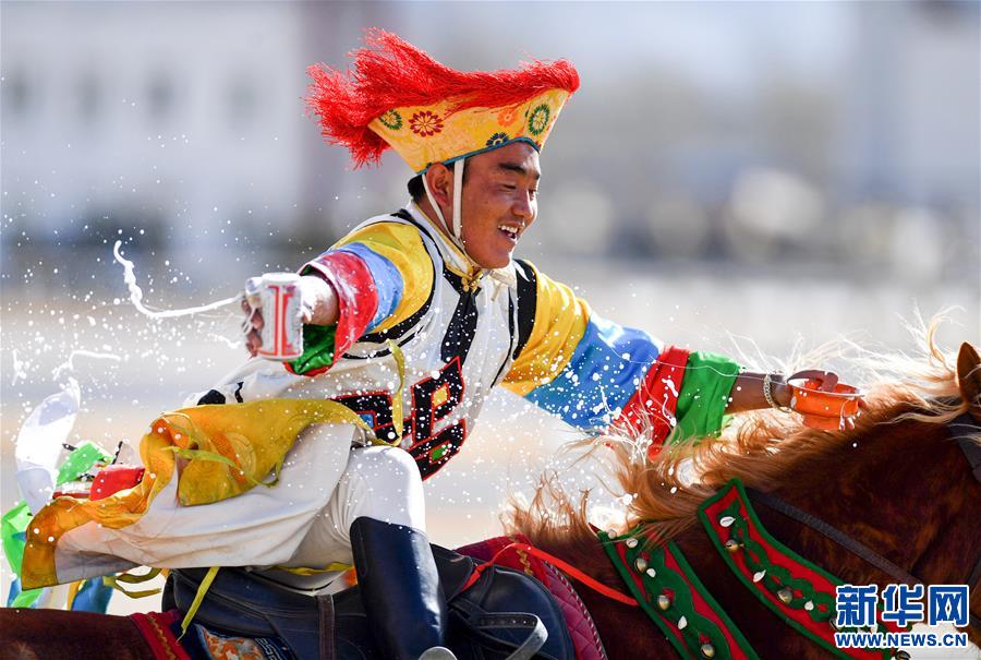 （体育）（1）民族体育——传统马术表演庆藏历新年