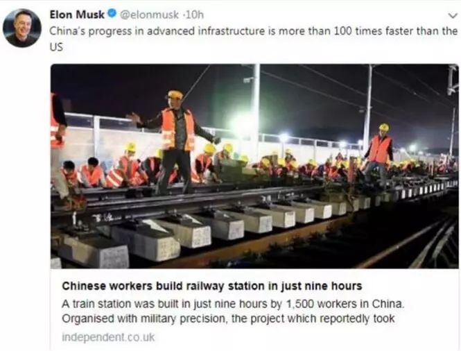“比我们快100倍！”美国“最快”的男人，看中国工人施工后惊了…