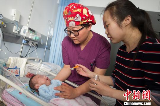 胎龄24周的“手掌婴儿”获成功救治出生时仅790克