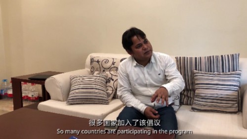 【“一带一路”国家记者看中国】孟加拉国记者：这一倡议深得民心 各国积极响应