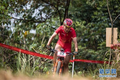 （亚运会）（7）山地自行车——女子越野：中国选手包揽冠、亚军