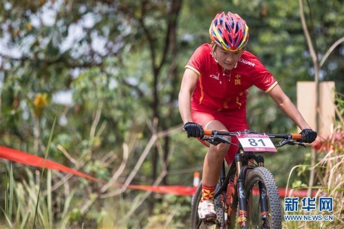 （亚运会）（9）山地自行车——女子越野：中国选手包揽冠、亚军