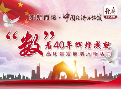 图解:数看40年辉煌成就 高质量发展增添新活