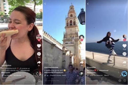 超八成西班牙TikTok用户通过社交媒体平台选择旅游目的地