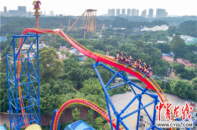 中国首个过山车联盟成立 火箭过山车国庆长隆