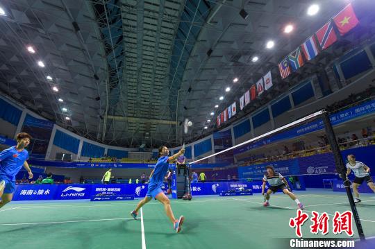 2017中国（陵水）国际羽毛球挑战赛开赛