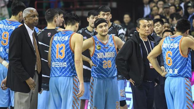 （体育）（5）篮球——CBA半决赛第四场：辽宁胜新疆