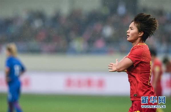 （体育）（1）足球——中国之队国际赛：中国女足胜克罗地亚