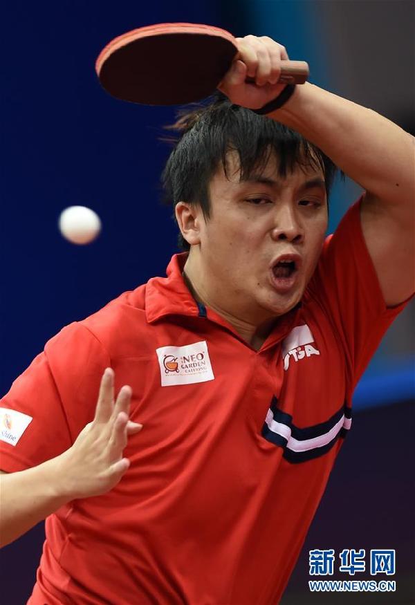 （体育）（5）乒乓球——亚锦赛男团：中国台北队进入四强