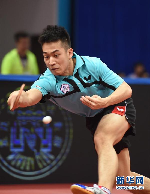 （体育）（7）乒乓球——亚锦赛男团：中国台北队进入四强