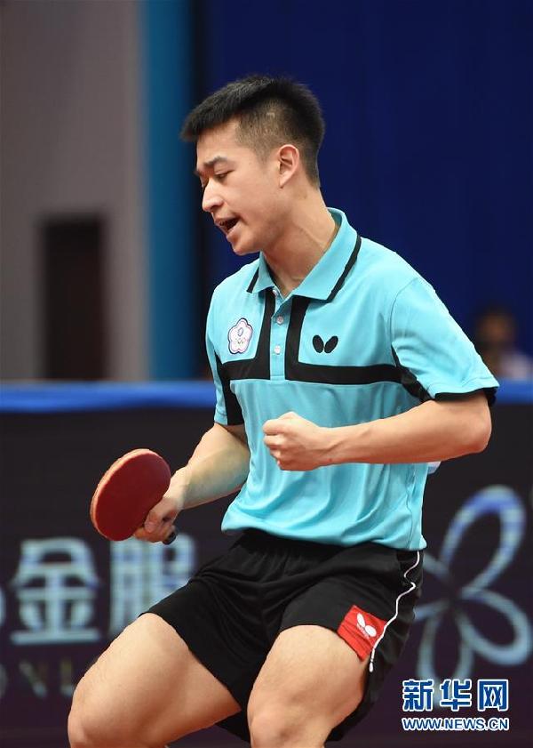 （体育）（8）乒乓球——亚锦赛男团：中国台北队进入四强
