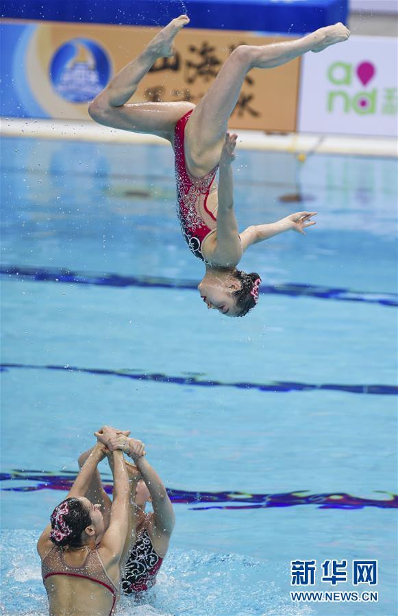 （全运会）（8）花样游泳——集体项目预赛赛况