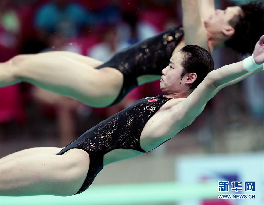 （全运会）（7）跳水——女双三米板：施廷懋/昌雅妮夺冠