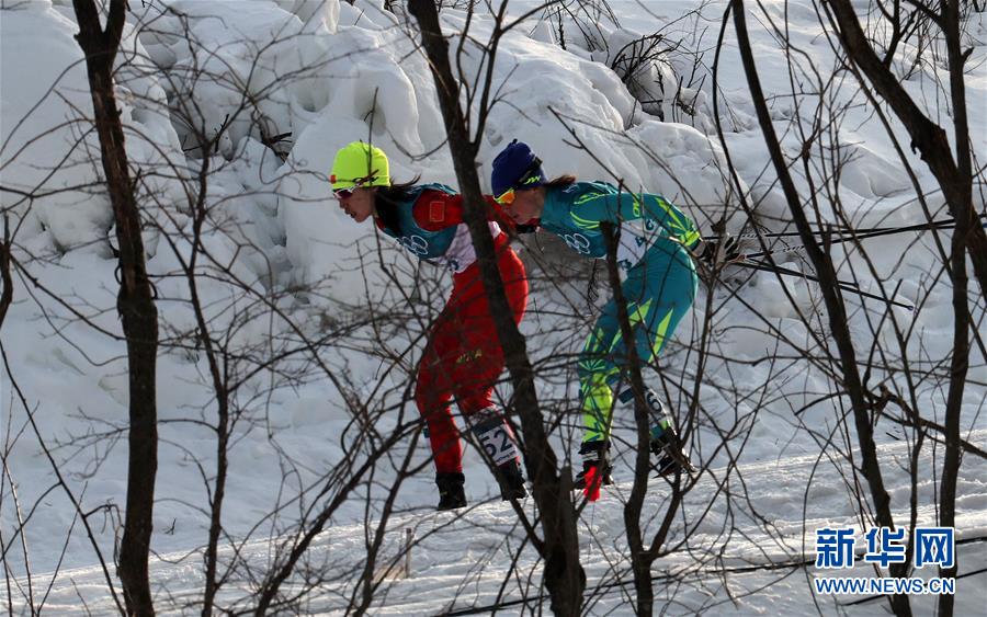 （冬奥会）（5）越野滑雪——女子双追逐：李馨获第51名