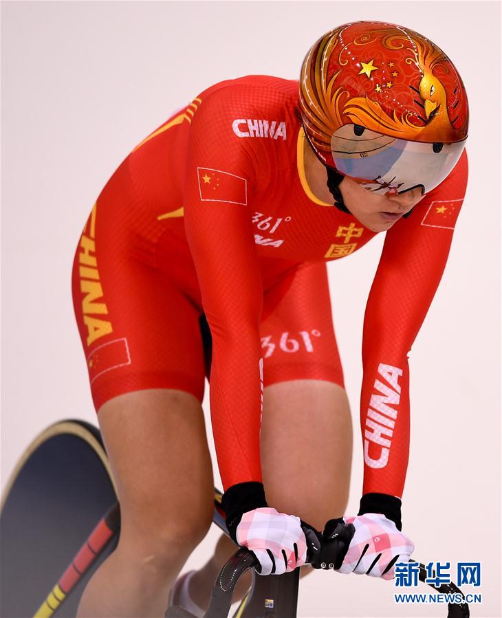 （亚运会）（3）场地自行车——女子团体竞速：中国夺冠