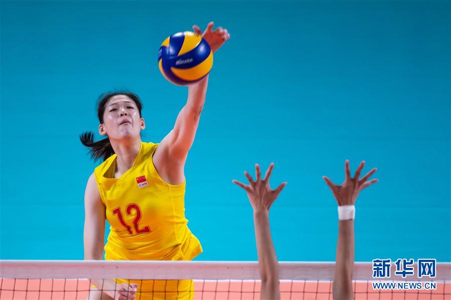 （亚运会）（4）排球——女子四分之一决赛：中国胜菲律宾