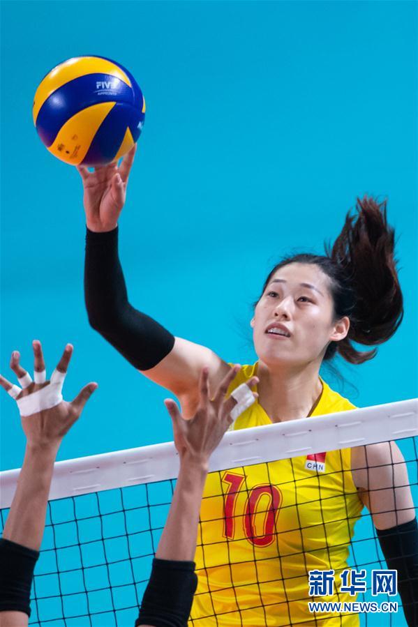 （亚运会）（3）排球——女子四分之一决赛：中国胜菲律宾