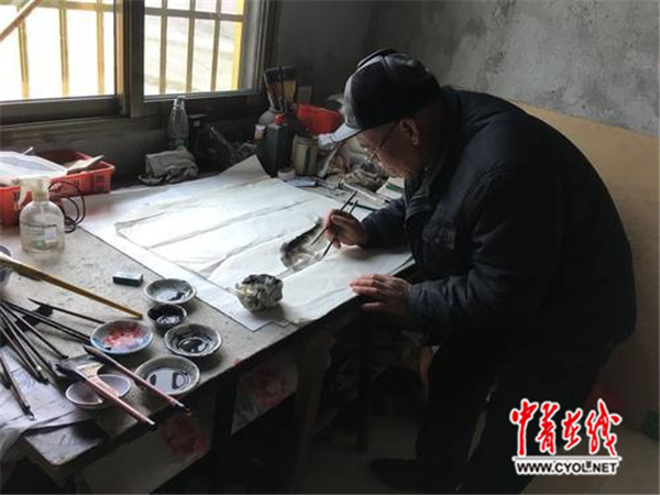 湖南农民画家原创年画半个多世纪