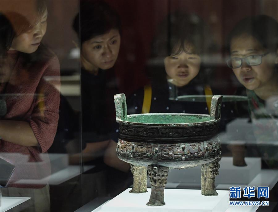（文化）（4）“回归之路——新中国成立70周年流失文物回归成果展”在京开幕