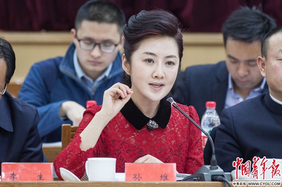 孙维 图片由岳琦摄