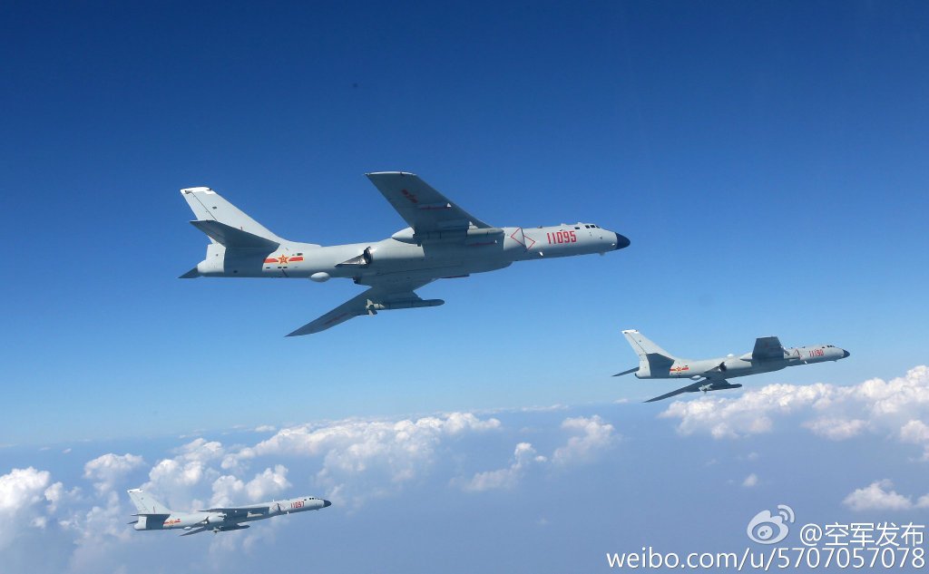 大招六:我空軍航空兵赴南海常態化戰鬥巡航