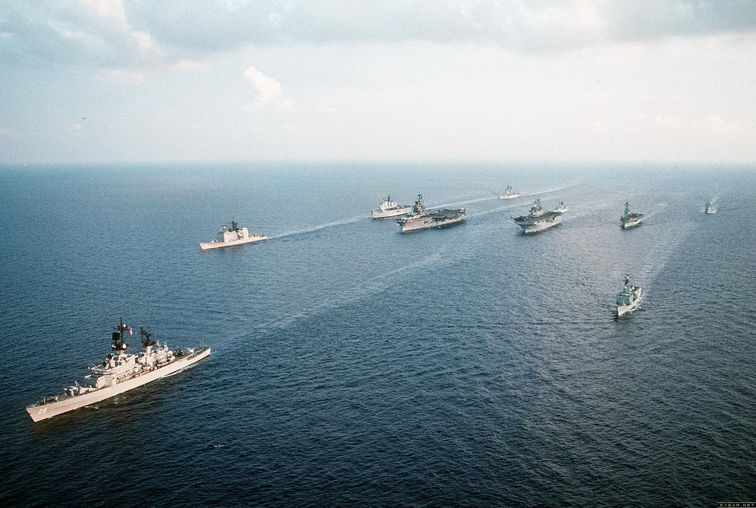 自二战结束后,美国一直拥有世界最强的海军,航母更是美军的看家乏宝