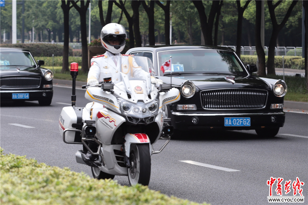 帅呆了武警北京总队国宾护卫队在杭州执行护卫任务